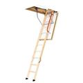 Fakro 25/47 Wooden Fire Rated Attic Ladder Maximum Capacity: 300 Lbs 869717